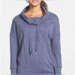 Nordstrom Zella Cherished Too - Tunic Blue Dusk Hunter - Size Medium